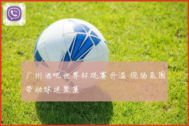 广州酒吧世界杯观赛升温 现场氛围带动球迷聚集