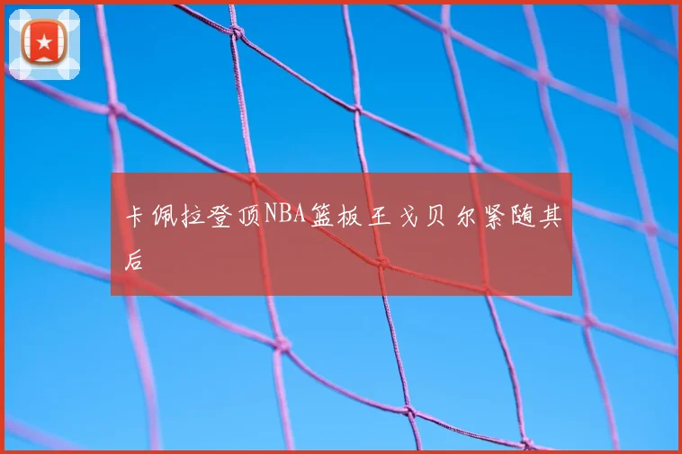 卡佩拉登顶NBA篮板王戈贝尔紧随其后