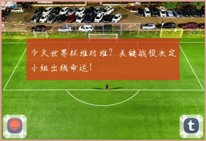今天世界杯谁对谁?关键战役决定小组出线命运!